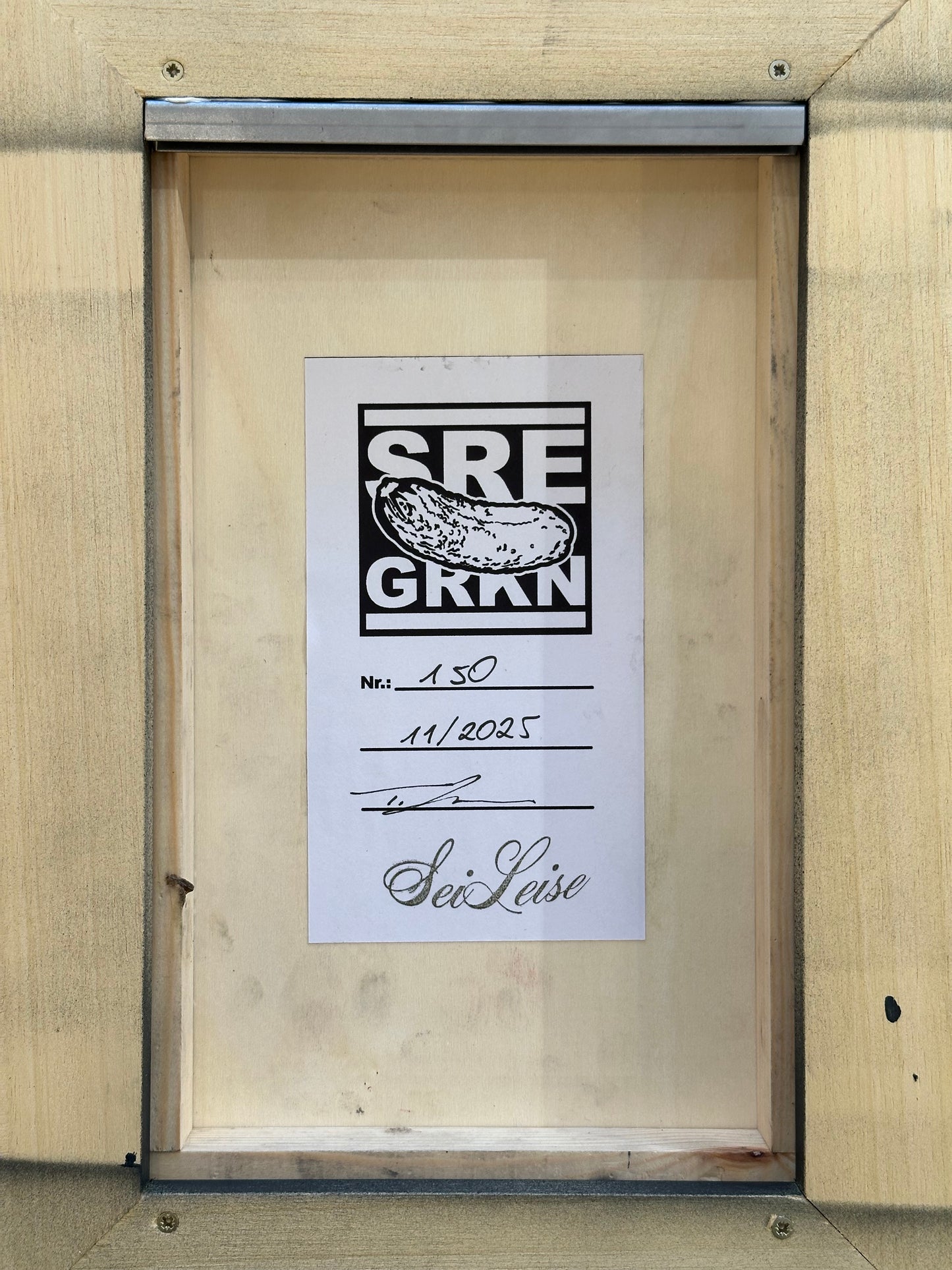 "Blumenmädchen" / Saure Gurke #150