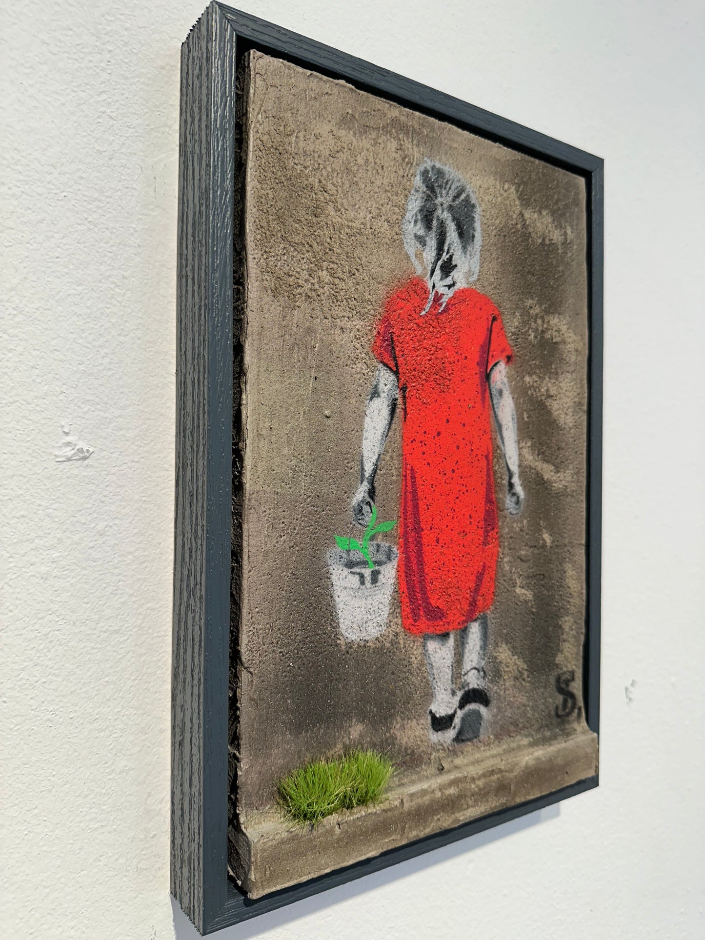 "Fille aux fleurs" / Cornichon #34