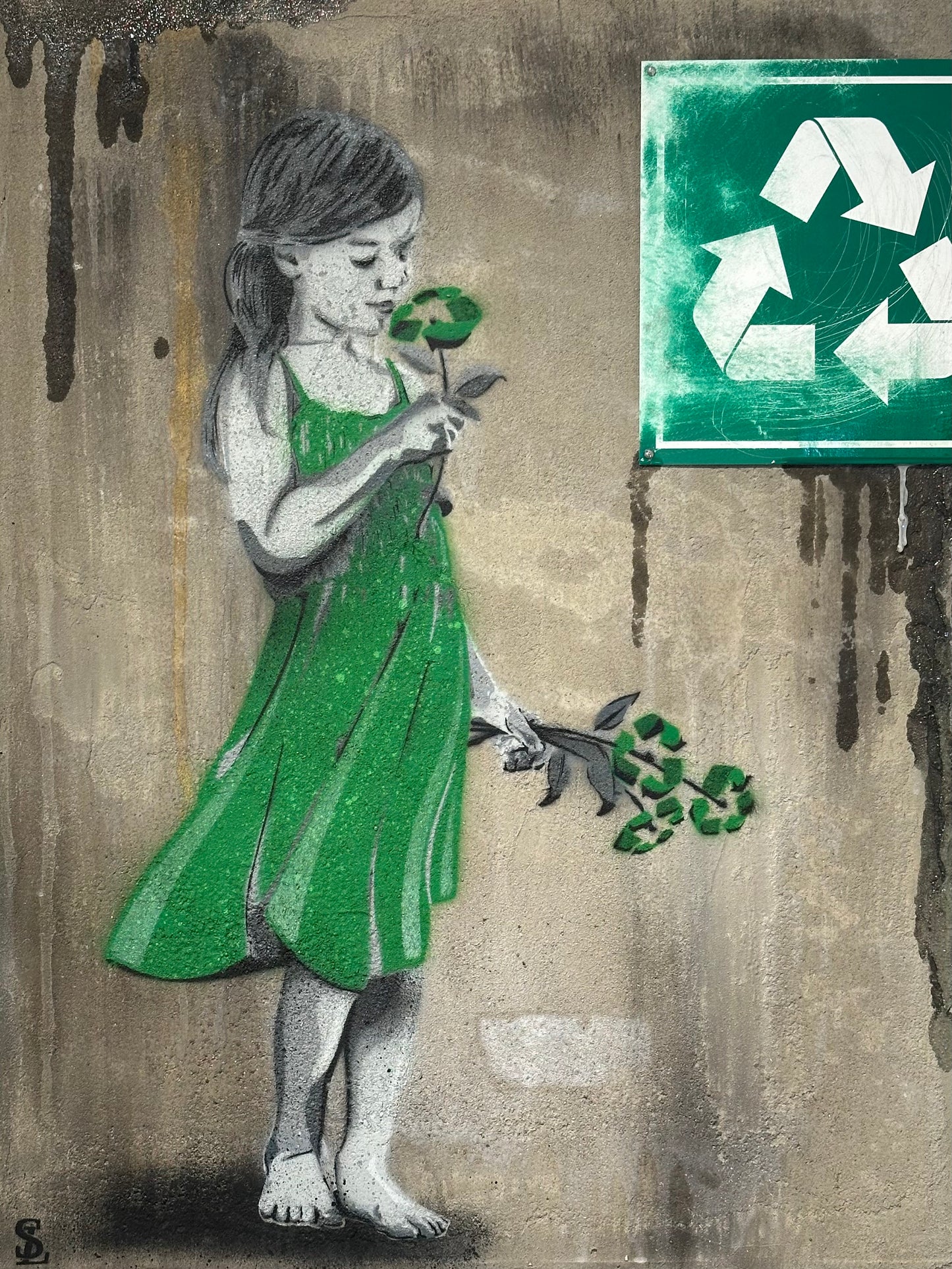 "Recyclingliebe" / limitiertes Orginal
