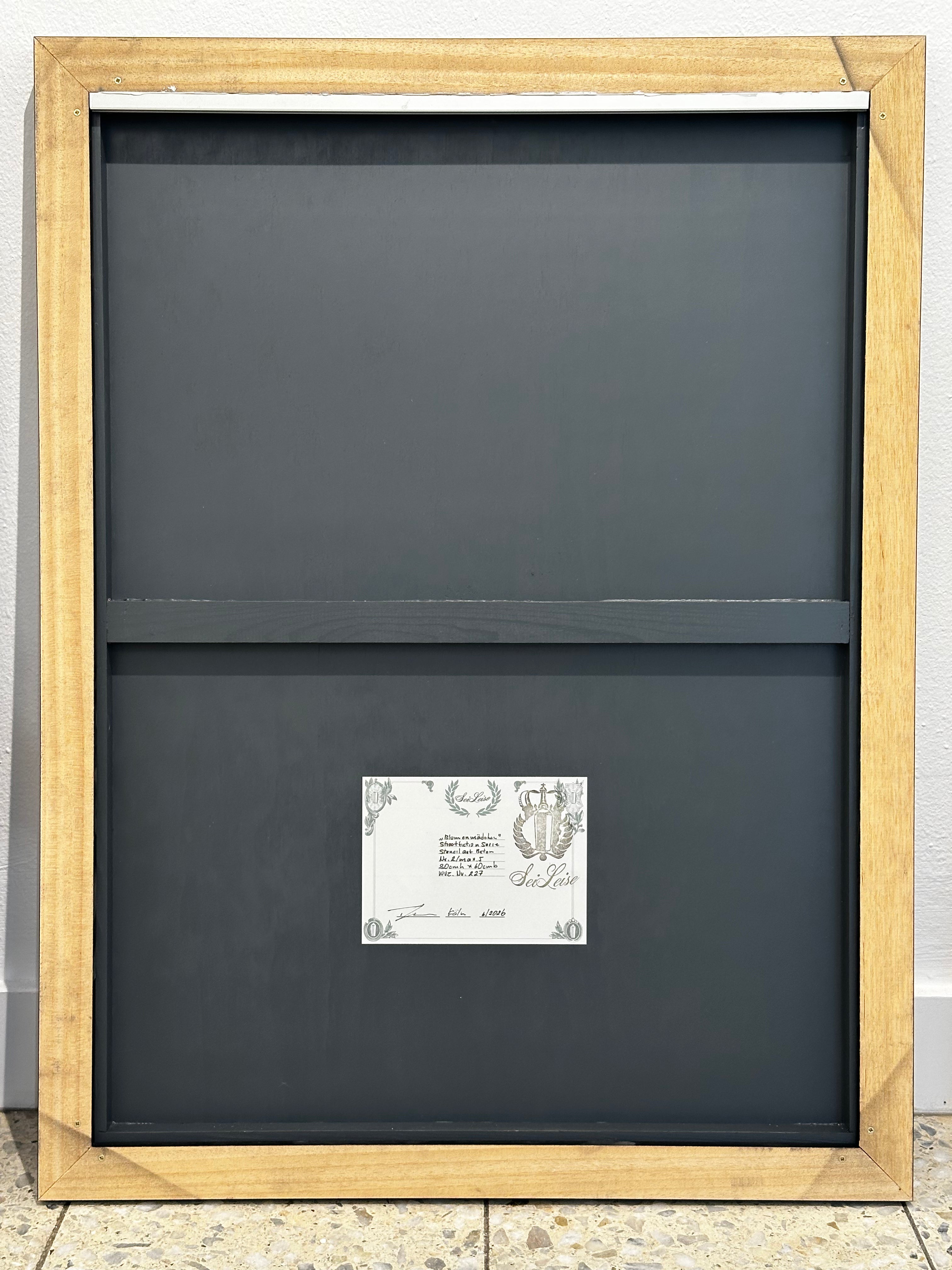 "Blumenmädchen" / limitiertes Orginal / WVZ. Nr.227
