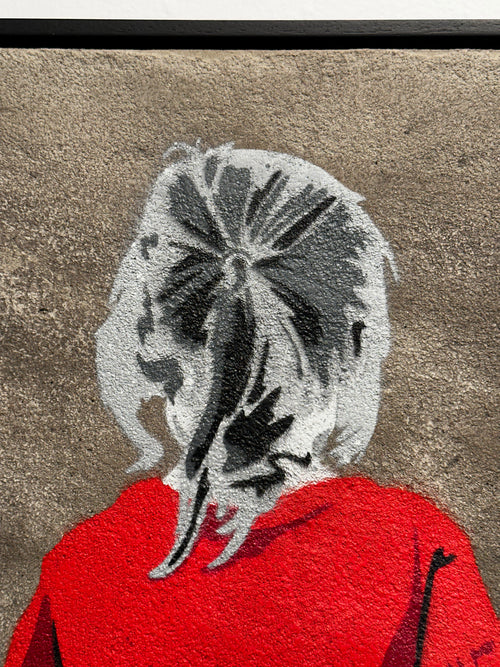 "Blumenmädchen" / limitiertes Orginal / WVZ. Nr.227