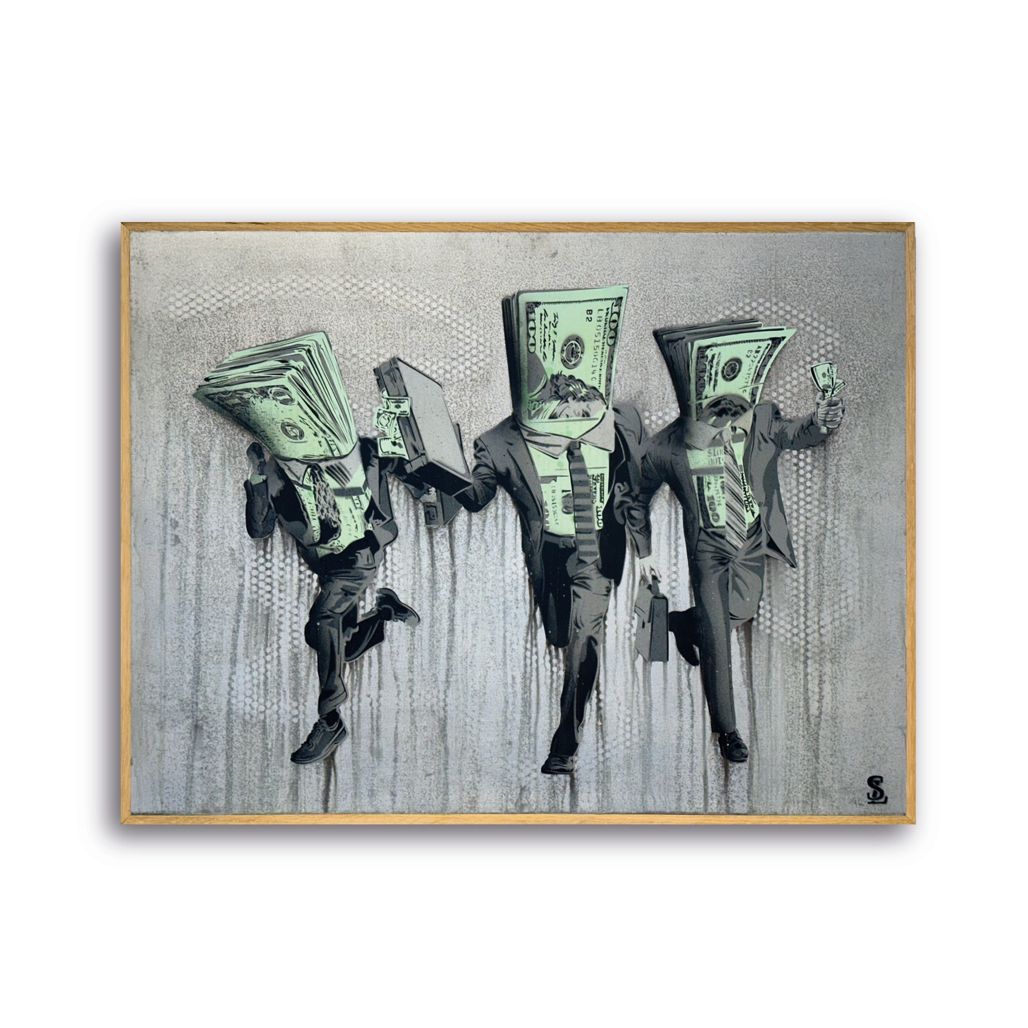 "Three Speculators" (Money Men) / limited original