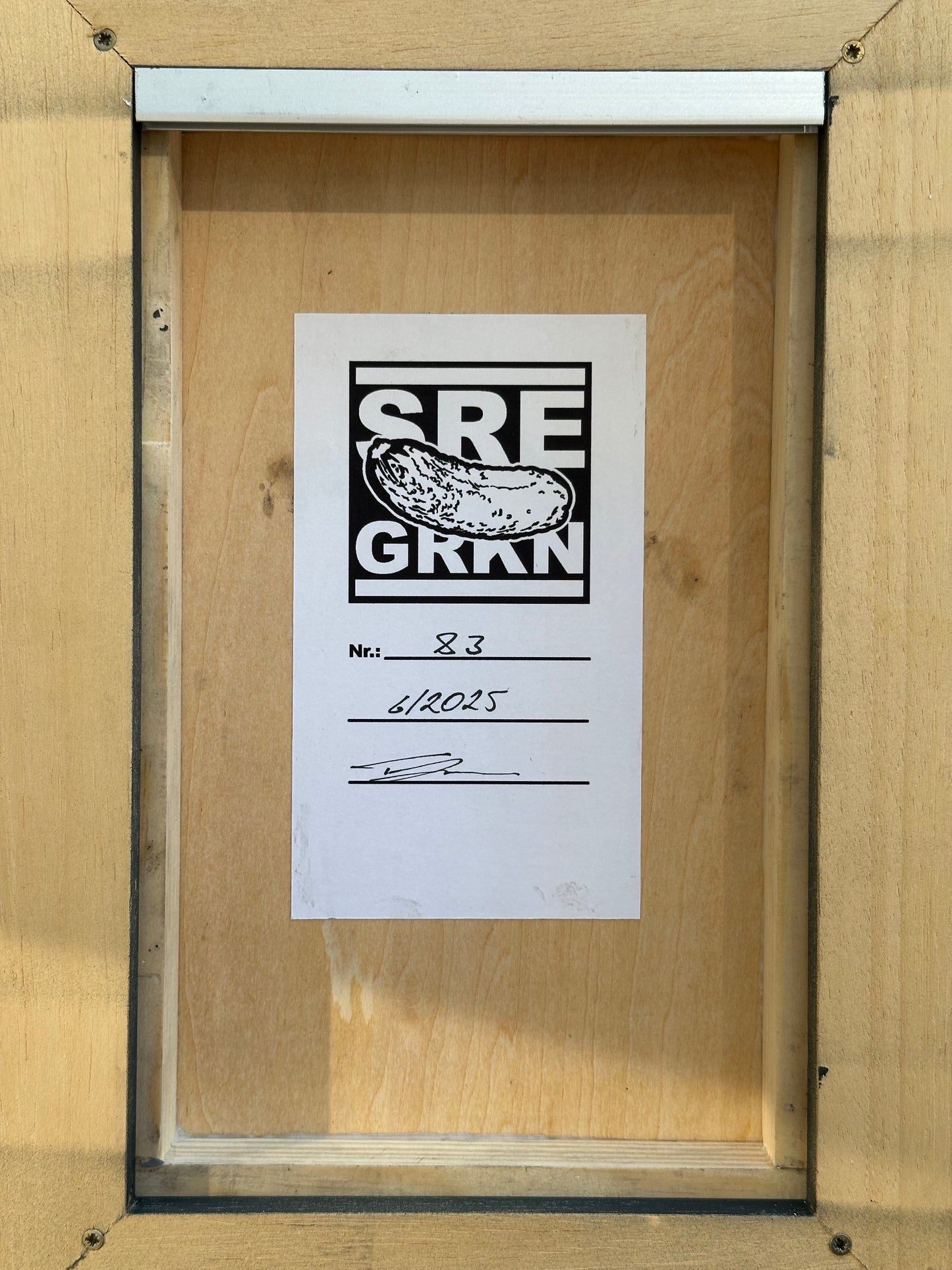 "Blumenmädchen" / Saure Gurke #83