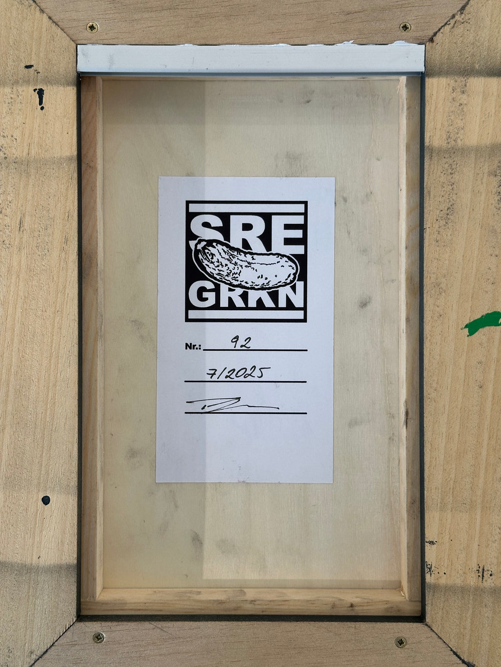 "First Aid" / Saure Gurke #92