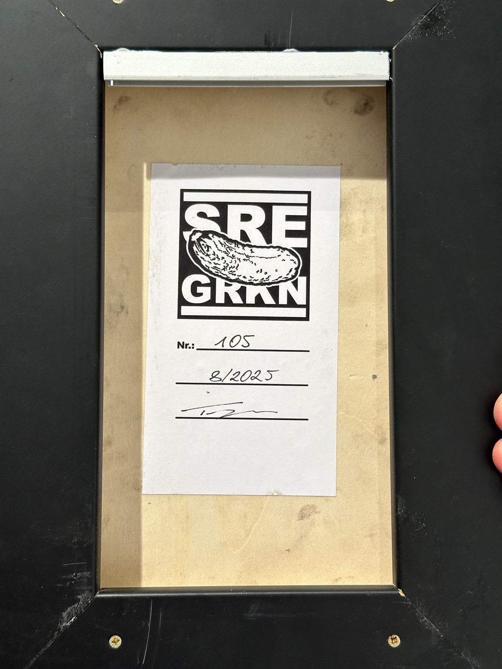 "Recyclingliebe" / Saure Gurke #105