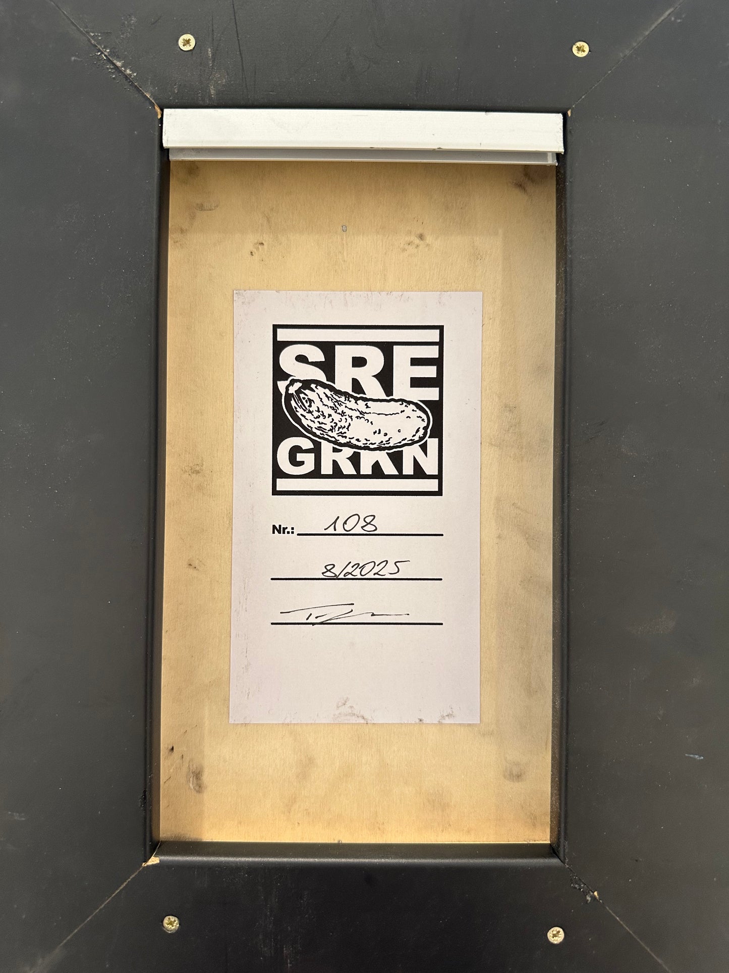 "Recyclingliebe" / Saure Gurke #108