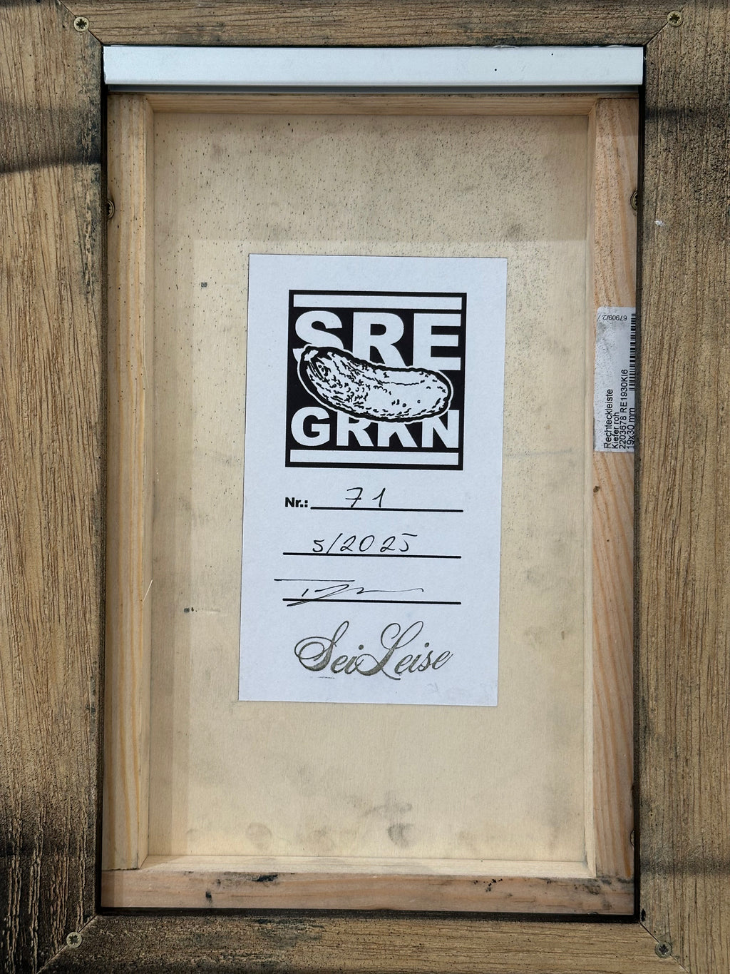 "Moon Girl" / Saure Gurke #71