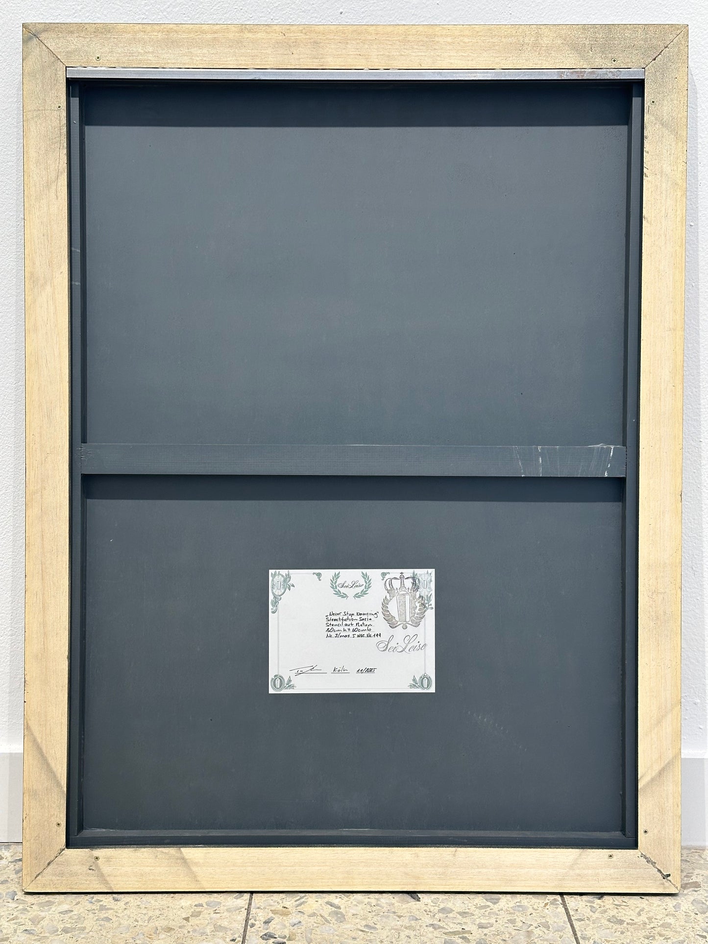 "Never Stop Dancing" / limitiertes Orginal