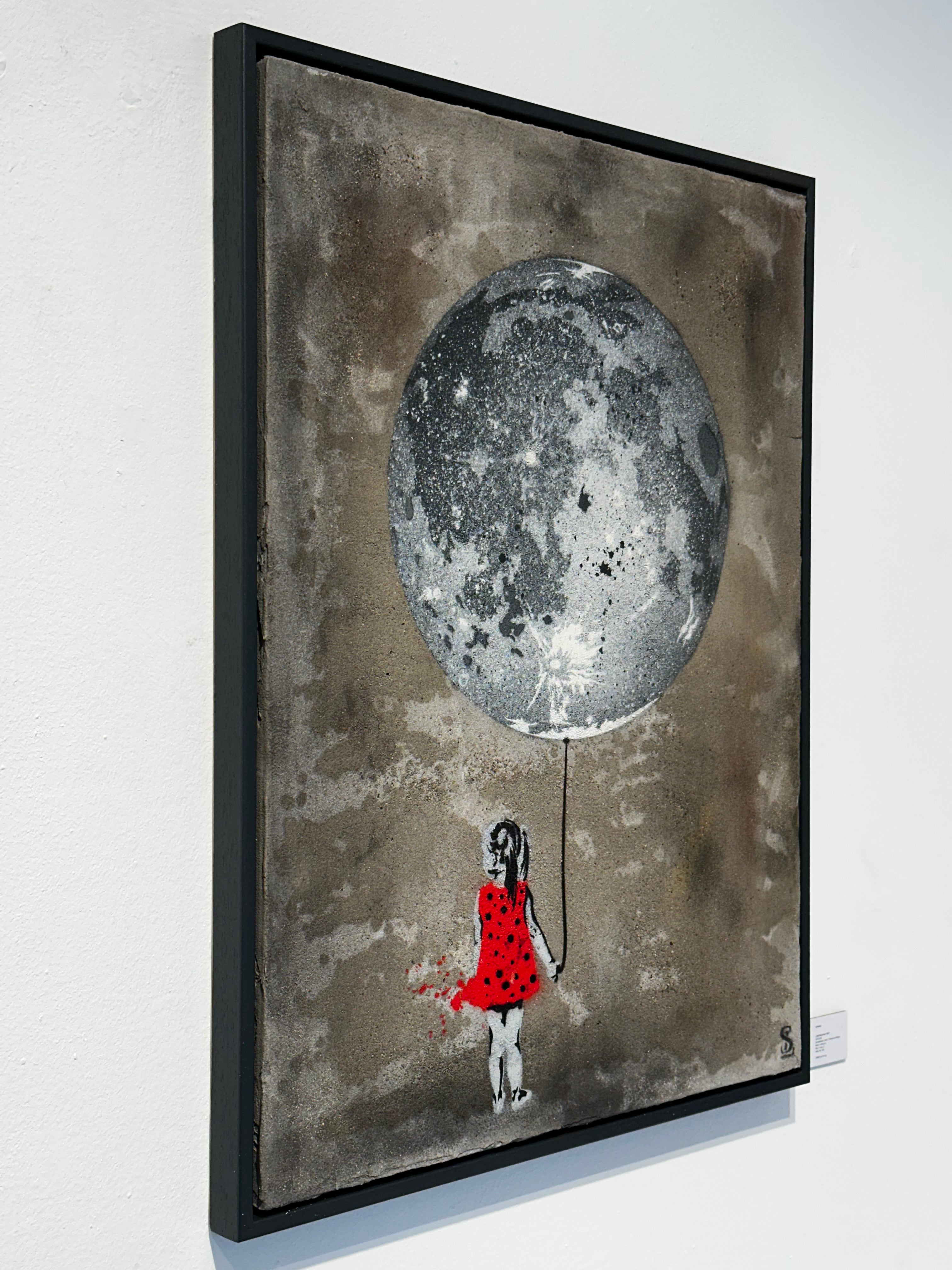 "Mondmädchen" / limitiertes Orginal