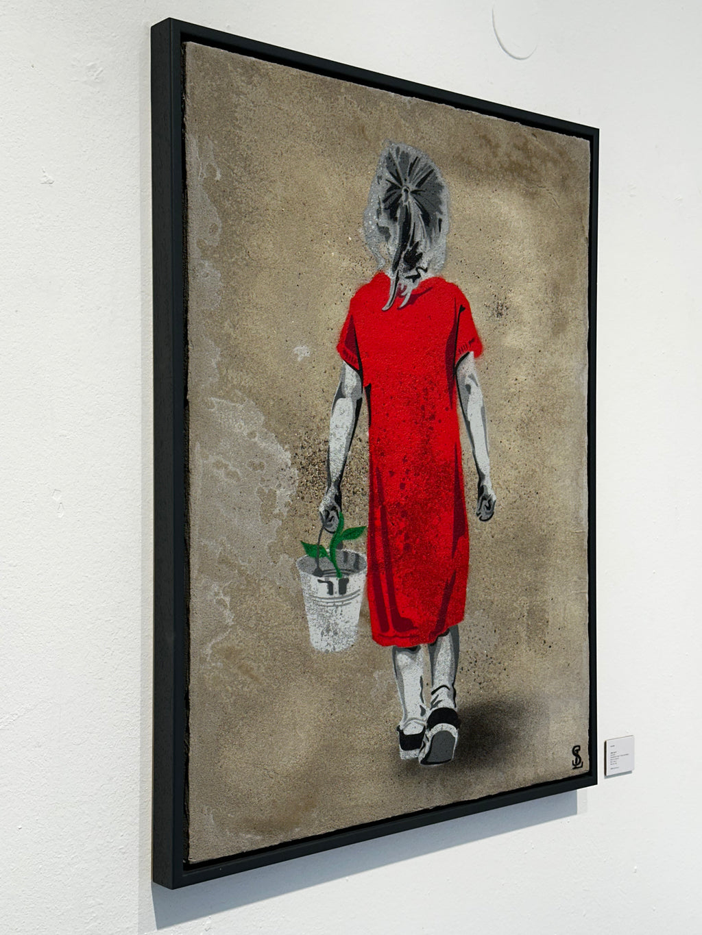 "Blumenmädchen" / limitiertes Orginal