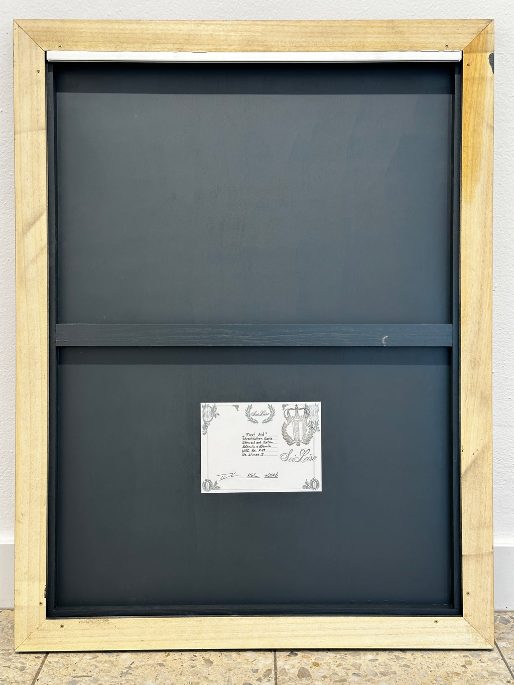 « First Aid » / Édition originale limitée / N° de catalogue 219