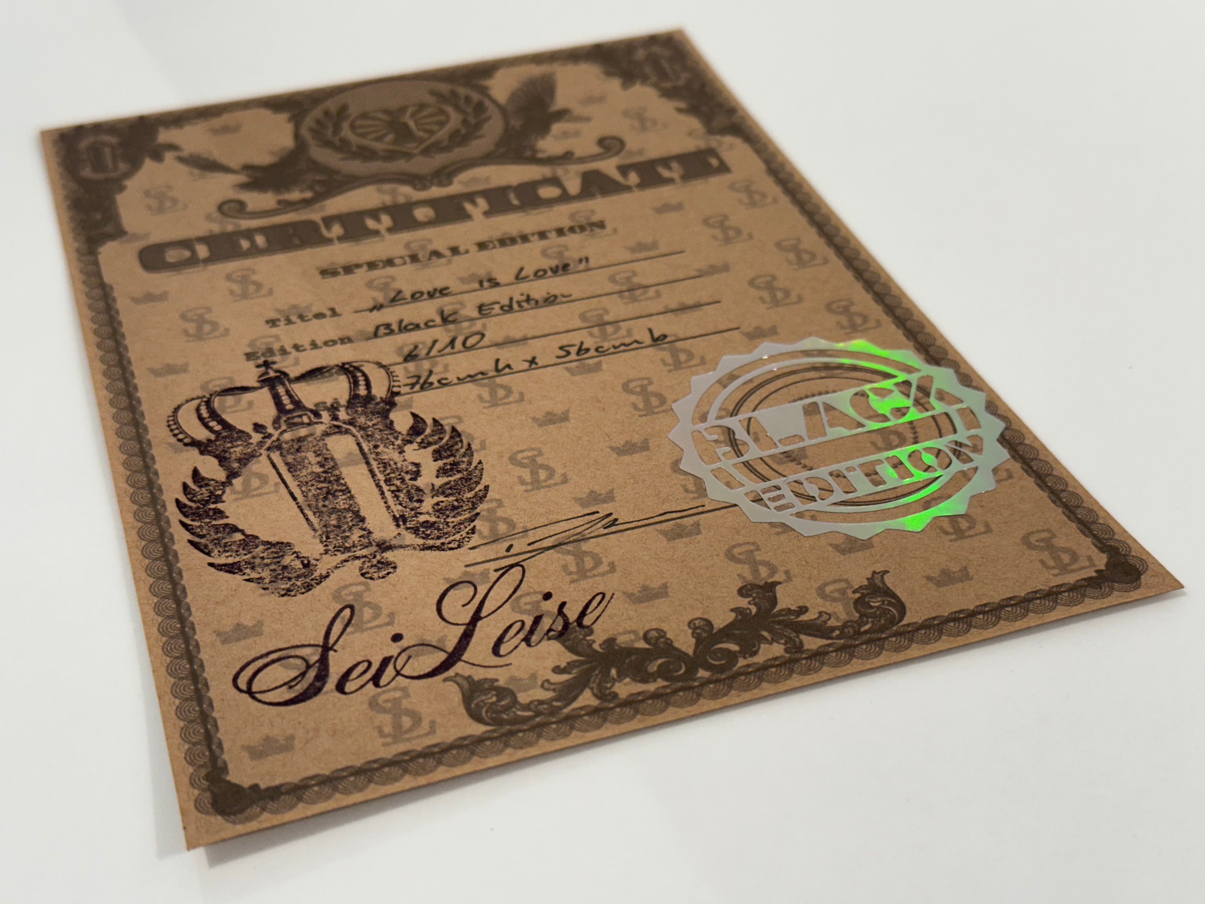 seiLeise - Love Is Love - Black Edition