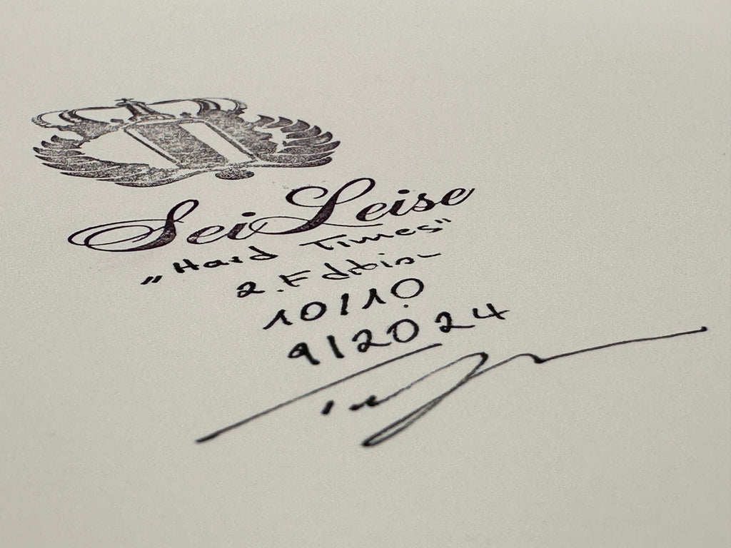 seiLeise - Hard Times - 2. Edition