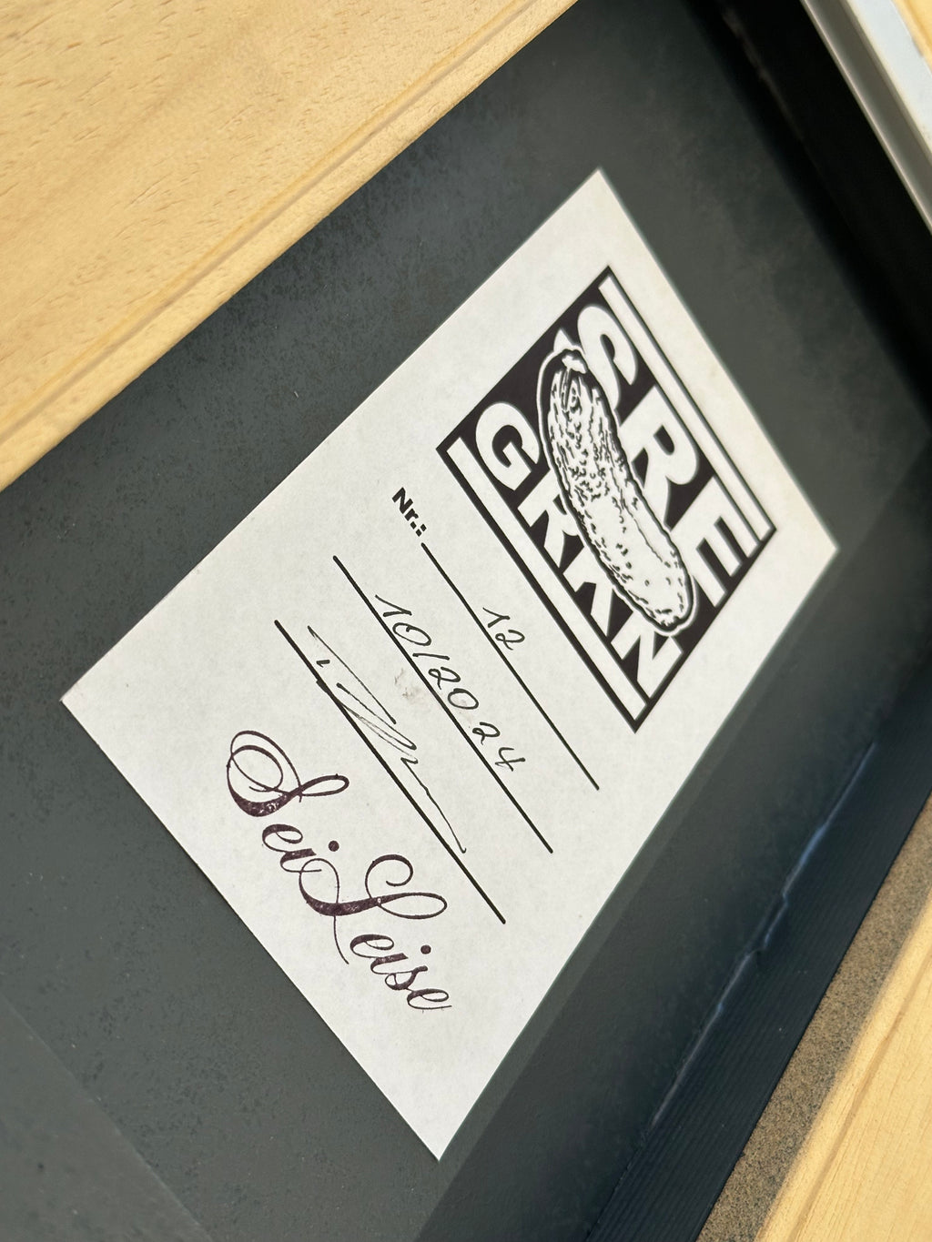 "Flower Girl" / Saure Gurke #12