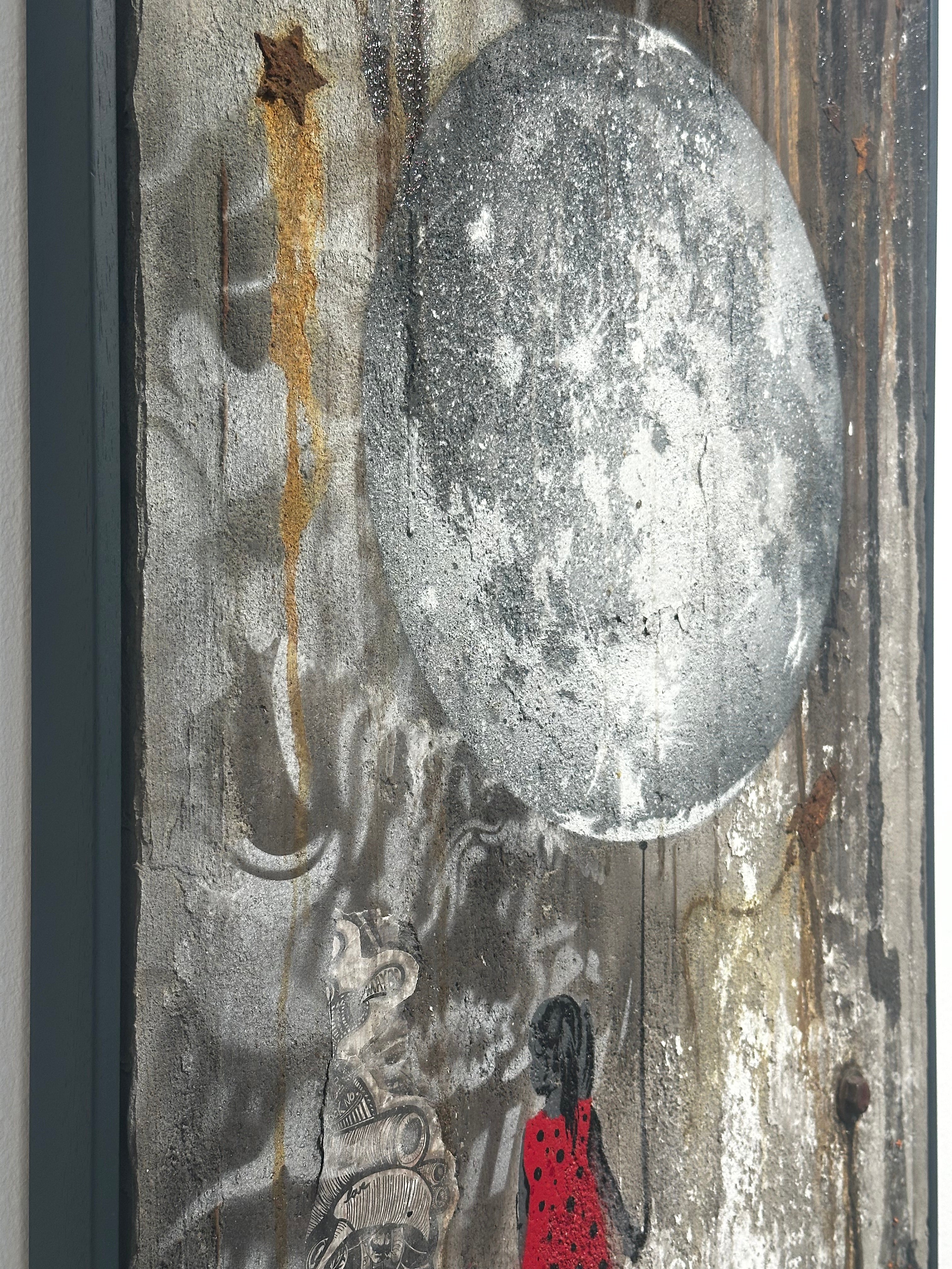 "Mondmädchen" / limitiertes Orginal / WVZ. Nr.186