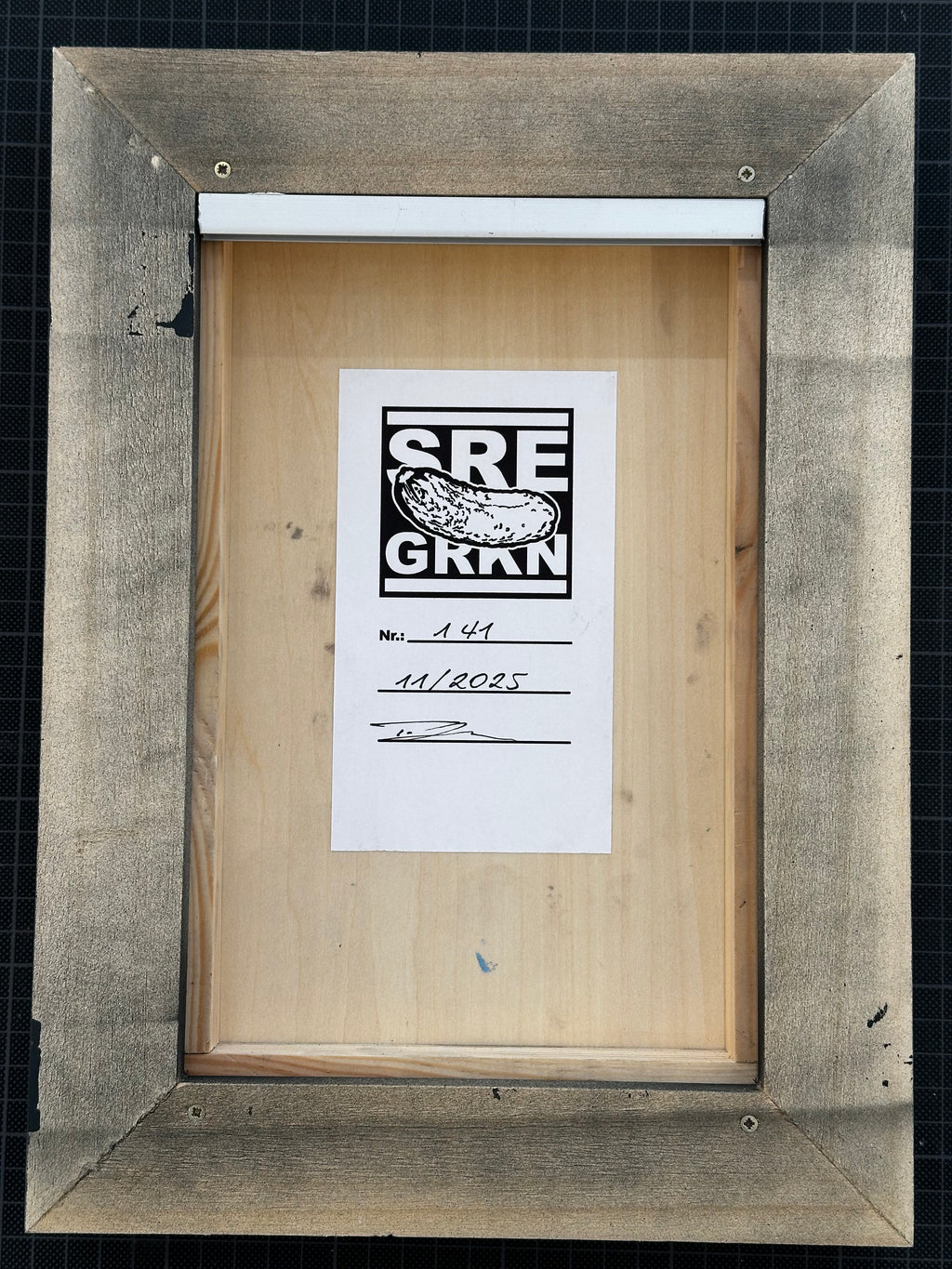 "Junge" / offene Edition / Saure Gurke Nr. 141