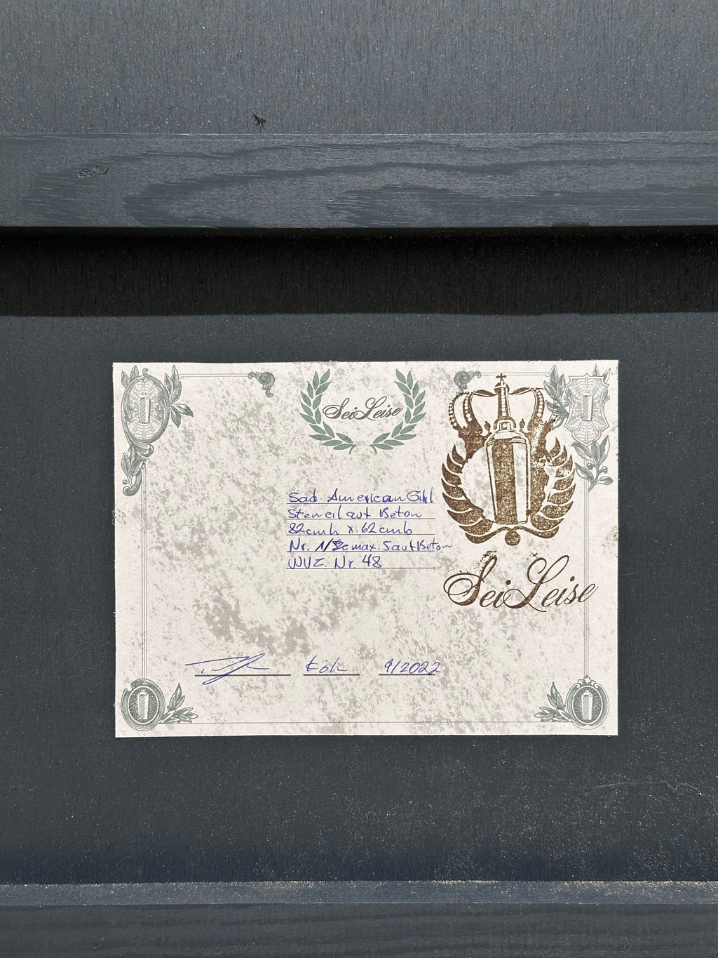 "Sad American Girl" / limited original