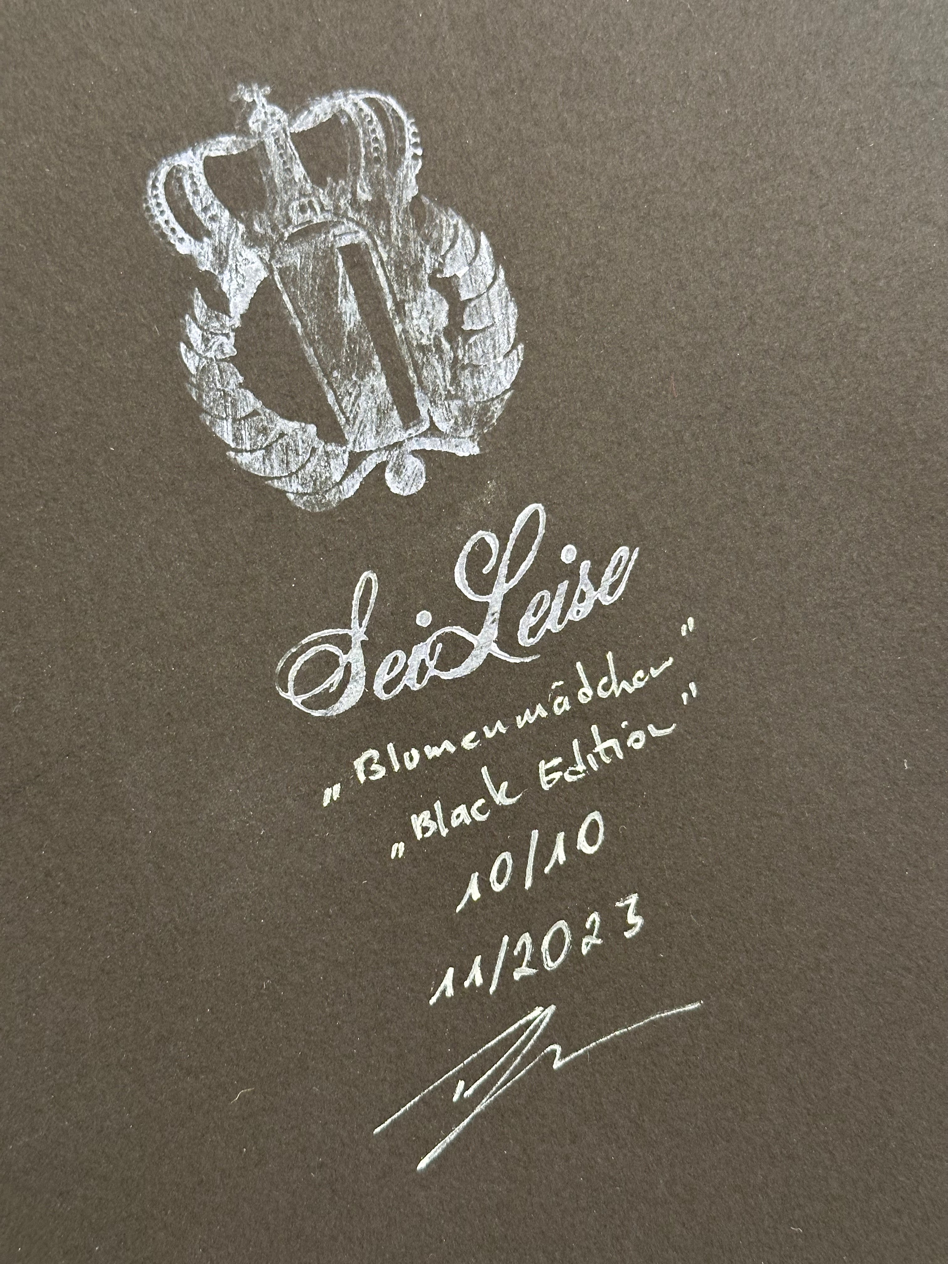 seiLeise // Flower Girl // Black Edition (10 Sheets)