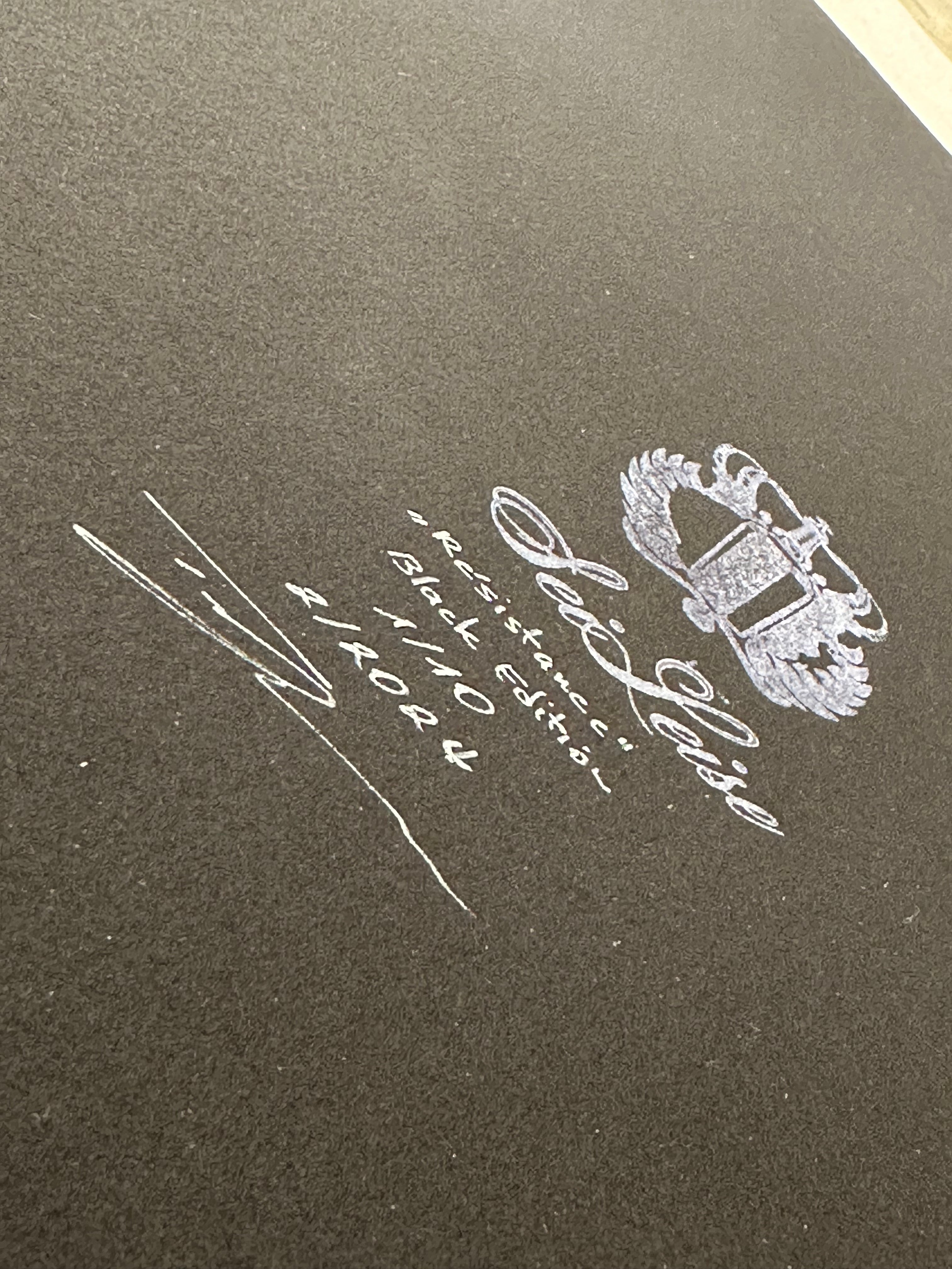 seiLeise // Résistance // Black Edition (10 Sheets)