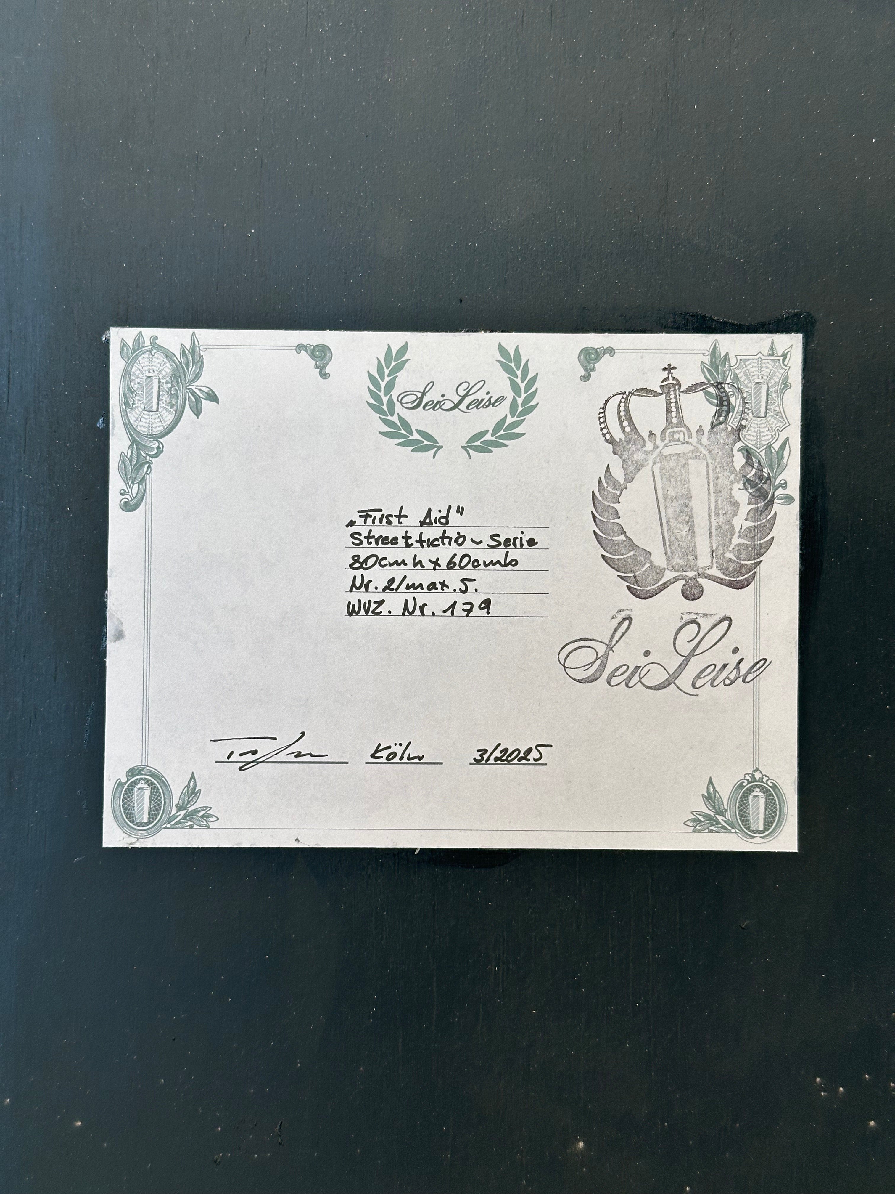 "First Aid" / limited original