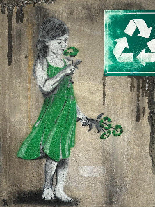 "Recyclingliebe" / limitiertes Orginal