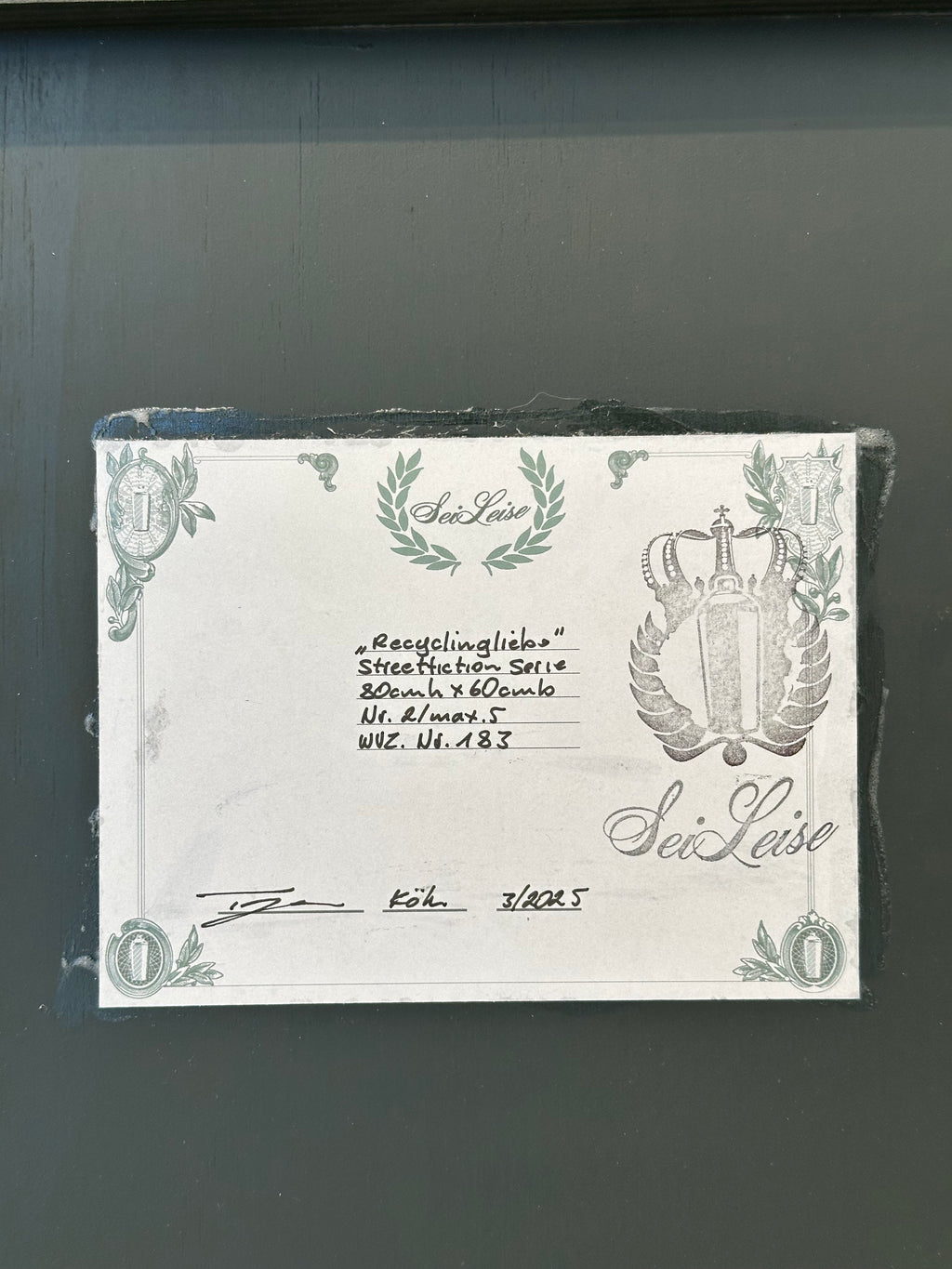 "Recycling Love" / limited original