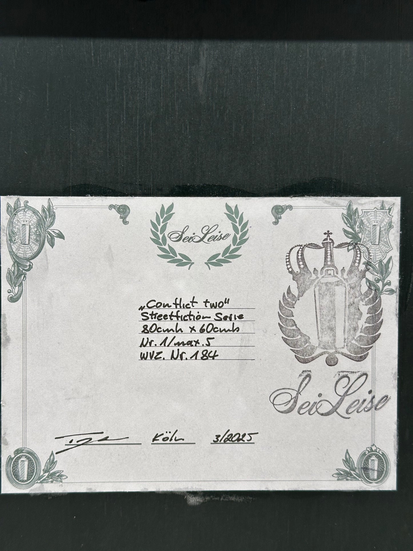 « Conflict Two » / édition originale limitée