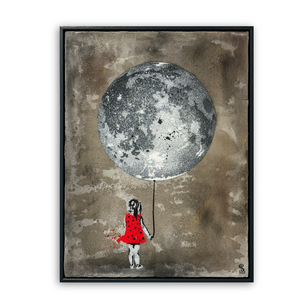 "Mondmädchen" / limitiertes Orginal