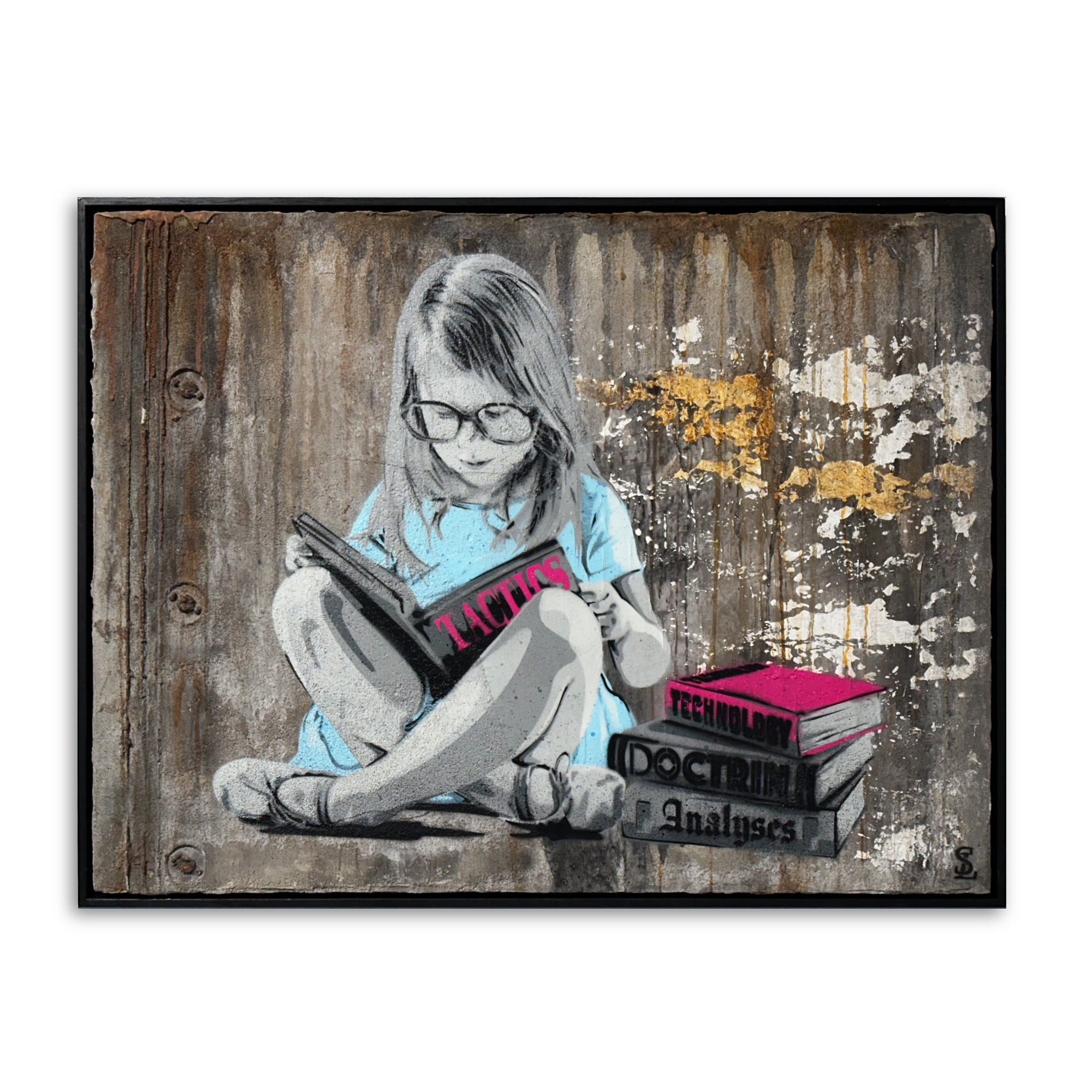 "New Education" / limitiertes Orginal / WVZ. Nr.224